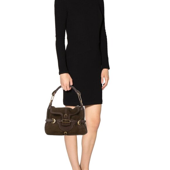 Jimmy Choo Chocolate Brown Bag - Picture 3 of 6